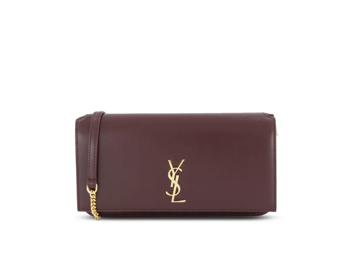 Cassandre Foldover Top Phone Holder - Saint Laurent