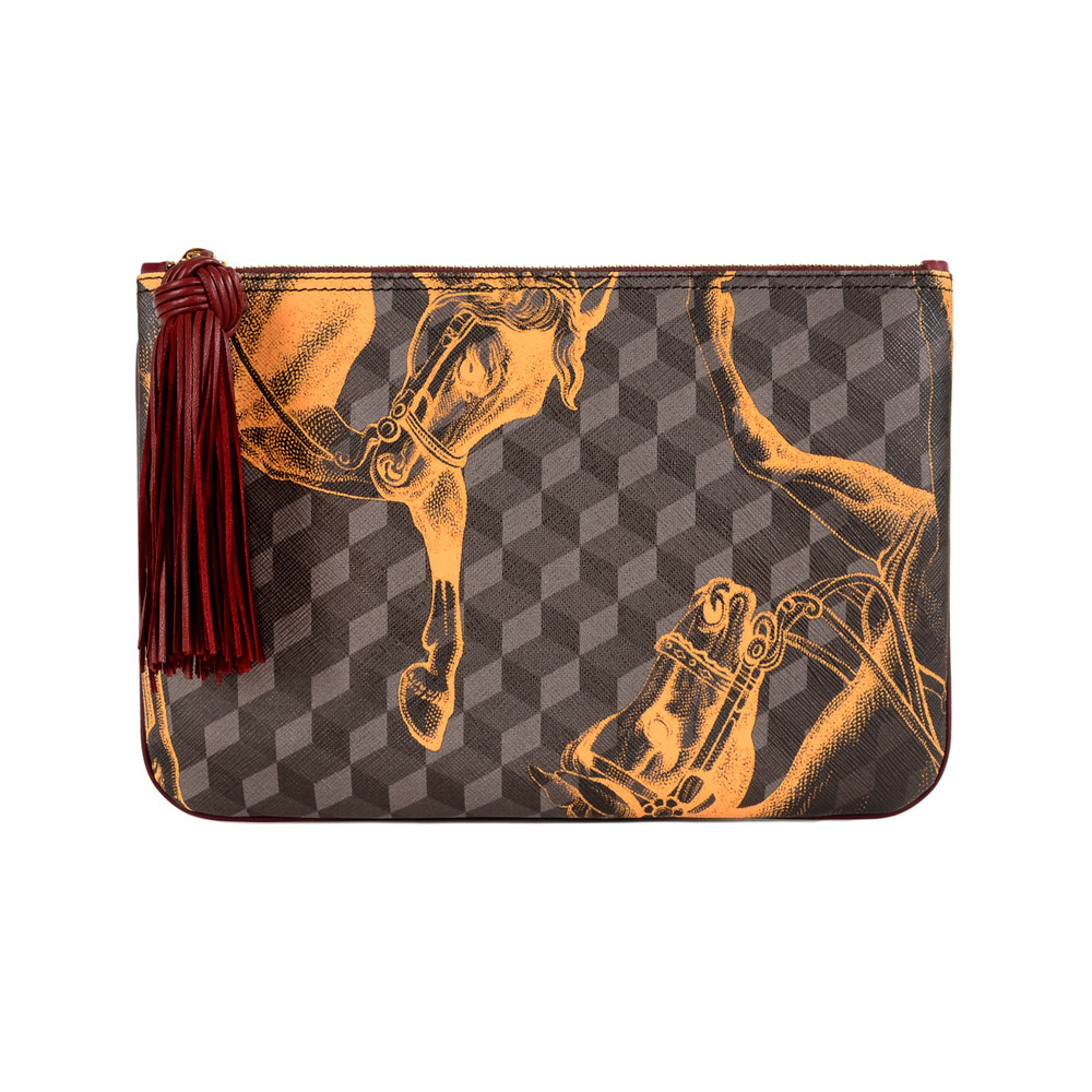 TASSEL POUCH - Loup Noir